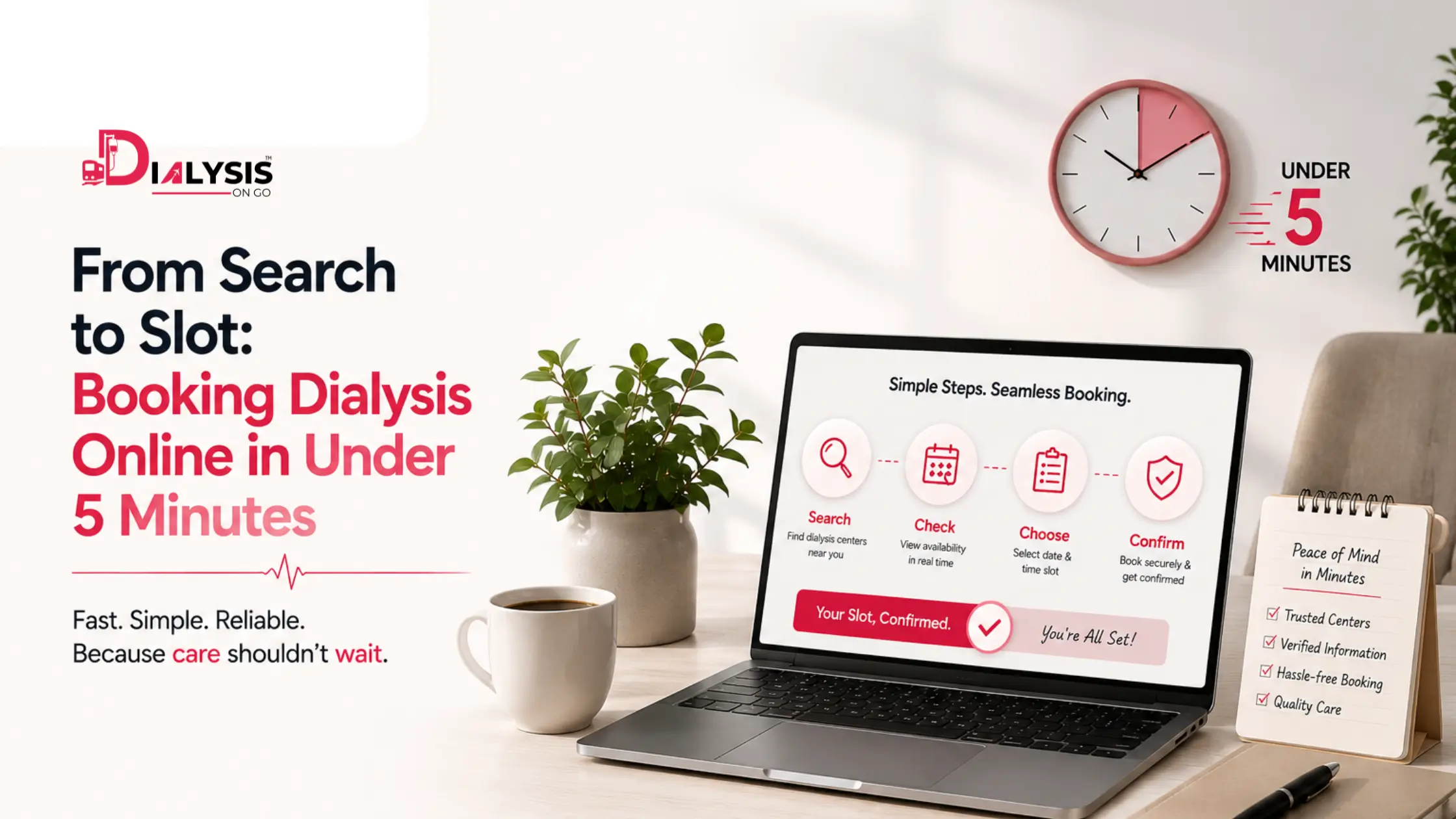 From Search to Slot: Booking Dialysis Online in Under 5 Minutes 